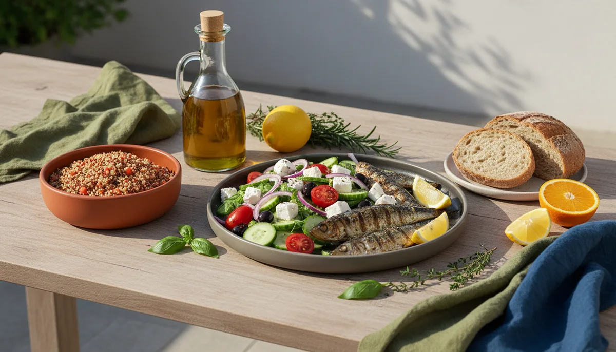 Régime méditerranéen : 21 jours de menus PDF gratuit pour une santé optimale